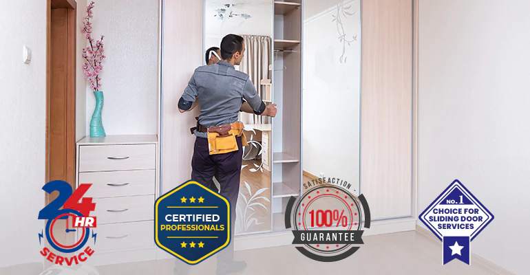 Sliding Closet Door Installation in Margate, FL